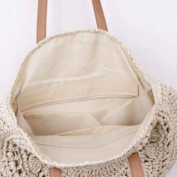 Straw Circle Bag - Picture 4 of 6
